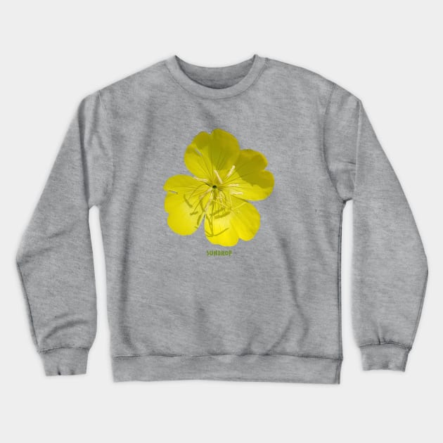 Sundrop Flower Crewneck Sweatshirt by Betty500_B